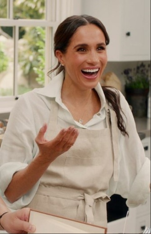 Meghan Markle en el detrás de escena de las grabaciones (Foto: Instagram @meghan)