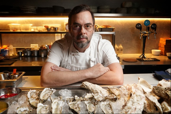 Gabriel Oggero de Crizia, el único restaurante de Buenos Aires que recibió por primera vez una estrella Michelin en 2025.