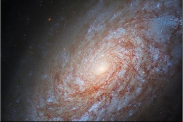 La foto NASA del día: una galaxia espiral floculenta