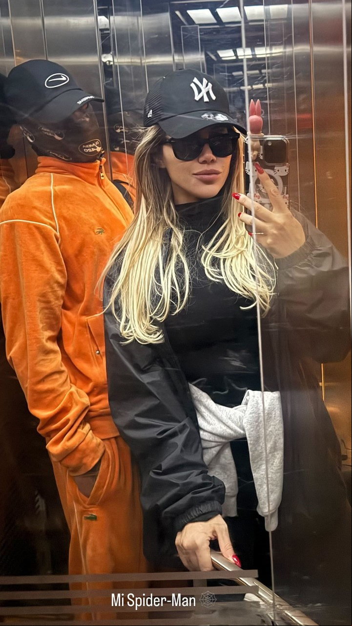 Wanda Nara llamó a L-Gante: "Mi Spiderman". Foto: Instagram
