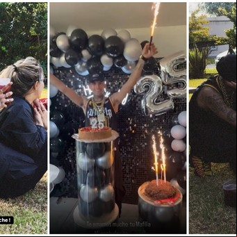 L-Gante cumplió 25 años y Wanda Nara le preparó un festejo a lo grande: todos los detalles