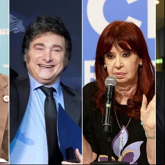 Milei vs. Macri, Cristina vs. Kicillof: en dos elecciones se definen los líderes para el 2027