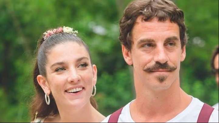 Juana Repetto junto a su expareja, Sebastián Graviotto. | Foto: Instagram