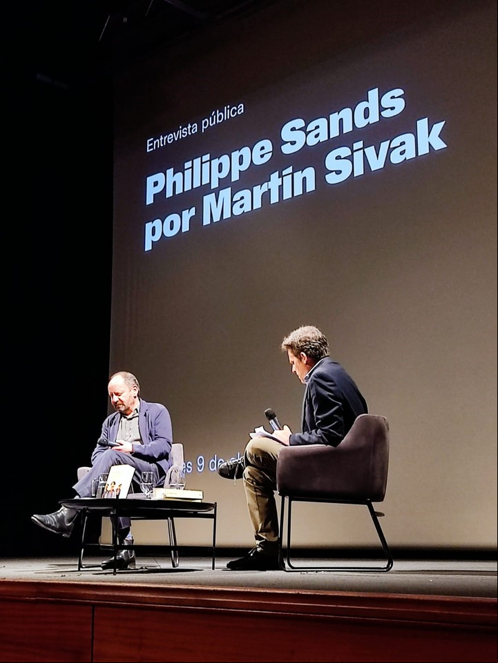 Sands presentó "Calle Londres 38", su nuevo libro, en el Malba a comienzos de abril. Foto Martín Bonetto