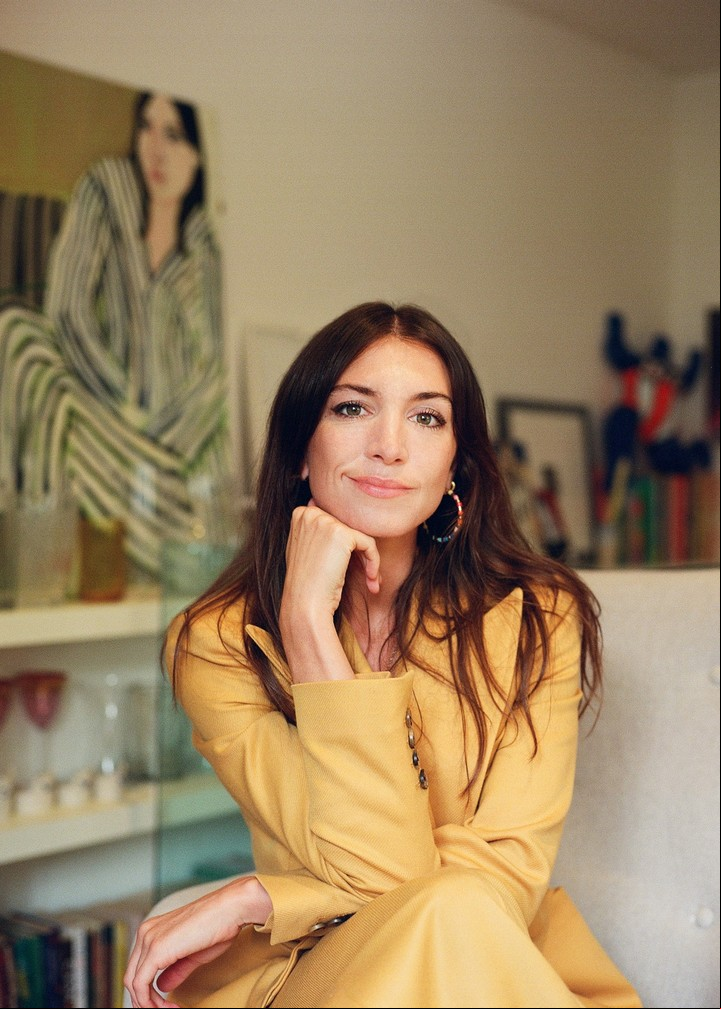 La  historiadora del arte británica Katy Hessel. © Lily Bertrand-Webb