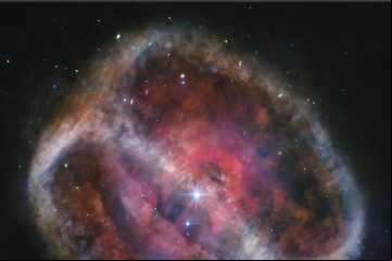 La foto NASA del día: una nebulosa planetaria vista desde el Telescopio Webb