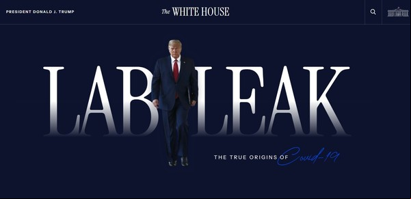 El Gobierno de Trump sacó una página web para culpar a China por el Covid: "Fuga de laboratorio" 