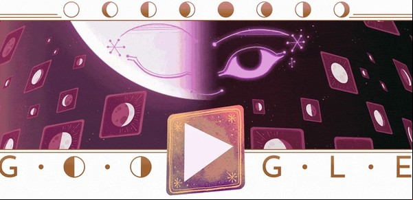 Google y un nuevo doodle interactivo sobre la Luna: “The Rise of the Half Moon”