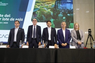 Comercialización de la soja: la agroindustria y economistas del Gobierno se juntaron en Rosario