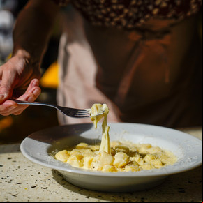 Ñoquis de papa con salsa de queso de Julieta Oriolo