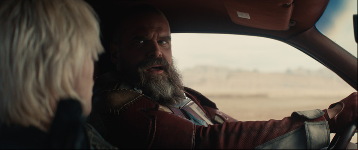 David Harbour es en la ficción el padre del personaje de Florence Pugh. Trabajaron juntos en "Black Widow".