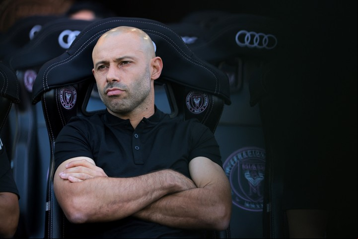 Javier Mascherano acumula diez victorias, tres empates y tres derrotas como DT de Inter Miami. Foto: Sam Navarro-Imagn Images