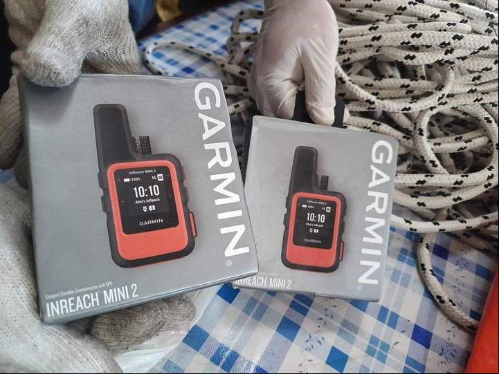 Los paquetes con la cocaina iban a ser arrojados con GPS.