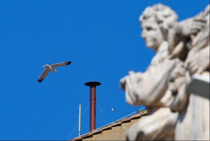 la nueva chimenea. Foto: Reuters