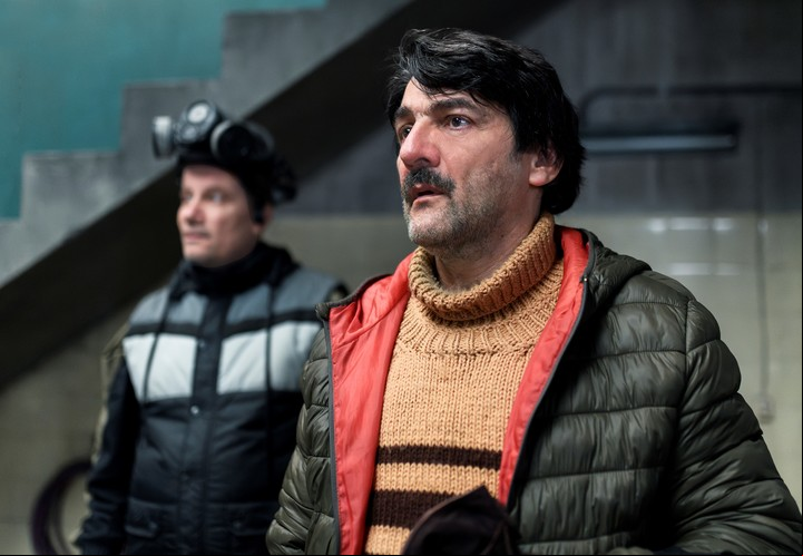 El Tano desliza la teoría en una parte de la serie. Foto: Netfilx
