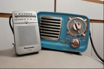 Radio a pilas, esa salvadora vintage cuando el mundo se apaga