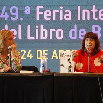 Queremos tanto a Rosa Montero, Bruna Husky dice adiós y su autora recibió amor en la Feria