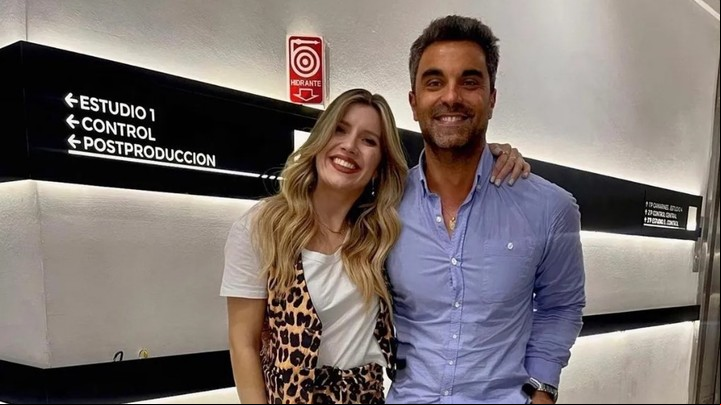 Laurita Fernández y su exnovio, Claudio "Peluca" Brusca. | Foto: Instagram