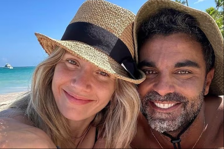 Laurita Fernández con su exnovio, Claudio "Peluca" Brusca. | Foto: Instagram