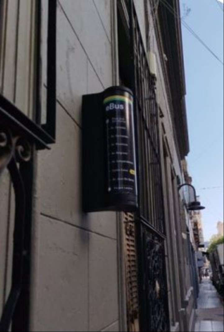 Empieza a funcionar la primera línea de colectivos eléctricos en la Ciudad.