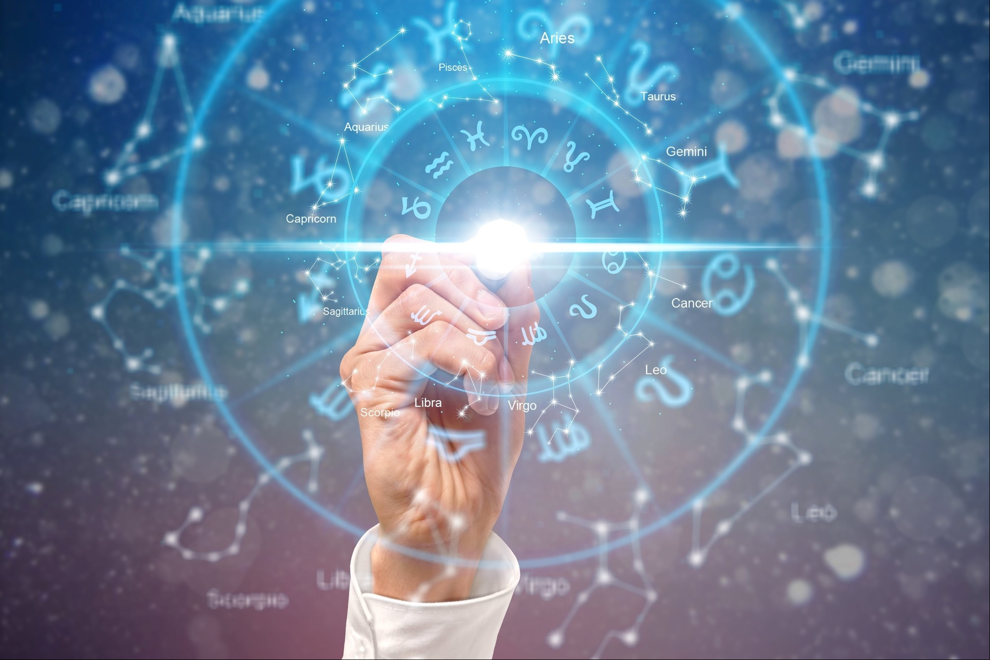 Piscis y Aries representan el umbral entre el fin y el inicio de la rueda zodiacal.Foto: ilustración Shutterstock