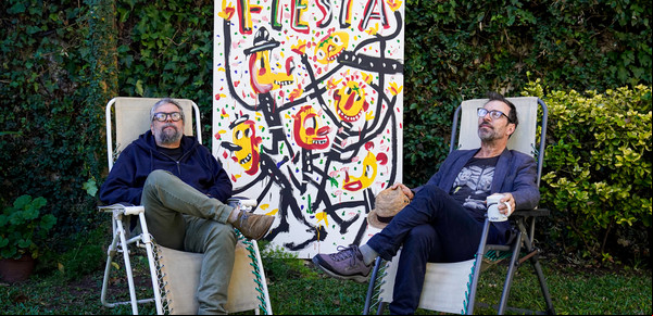 Kevin Johansen y Liniers, cómplices del humor arriba y abajo del escenario