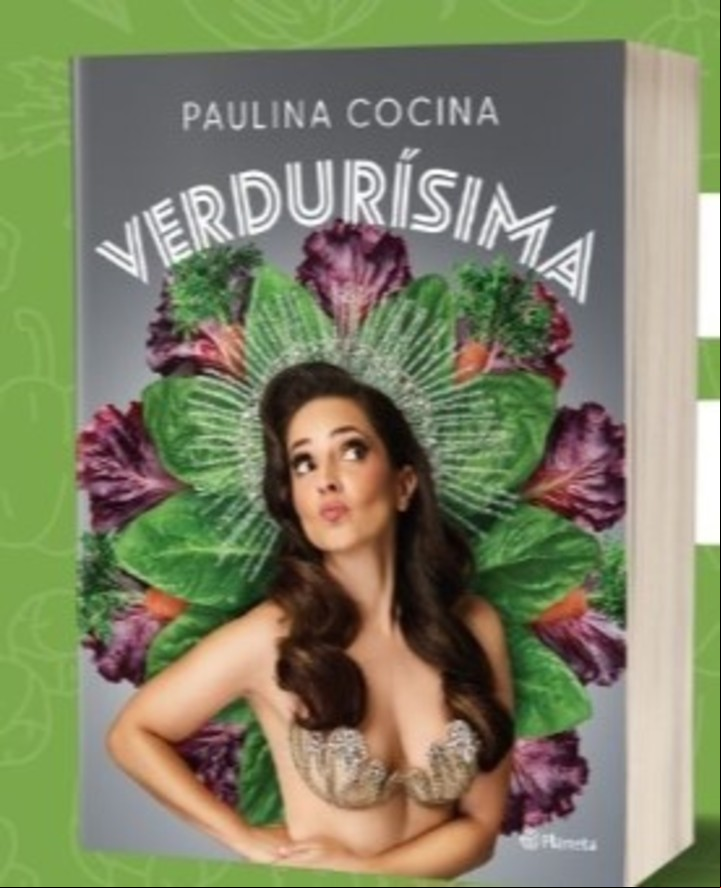 Verdurísima, el libro. 500 páginas de recetas "verdes", editado por Planeta.