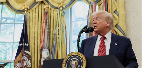 Donald Trump anuncia un gran acuerdo comercial con Gran Bretaña en medio de la guerra de aranceles