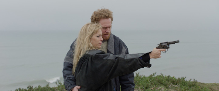 Luisana Lopilato y Claudio Tolcachir en una escena de "Pepita la pistolera".