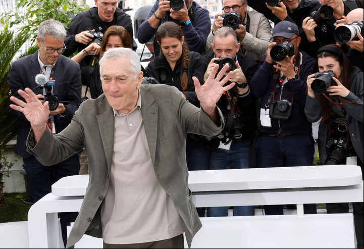 De Niro y su última vez en Cannes. Hace dos años, con "Los asesinos de la luna".