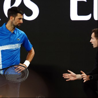 Sorpresa en el tenis: Novak Djokovic anuncio que Andy Murray no lo seguirá entrenando