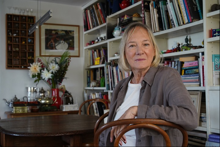 Médica y escritora, Monica Muller acaba de publicar El nido infernal (Vinilo). Foto: Ariel Grinberg.