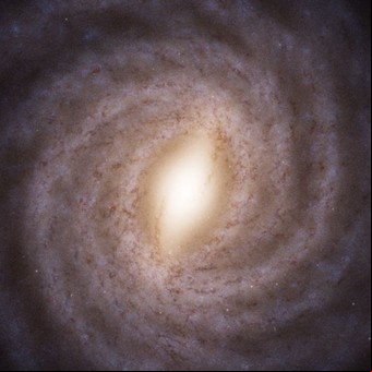 La foto NASA del día: la nave Gaia mostró una vista superior de nuestra galaxia 