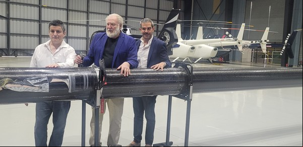Con su obra, Cuttica hará realidad el sueño de viajar a la estratósfera