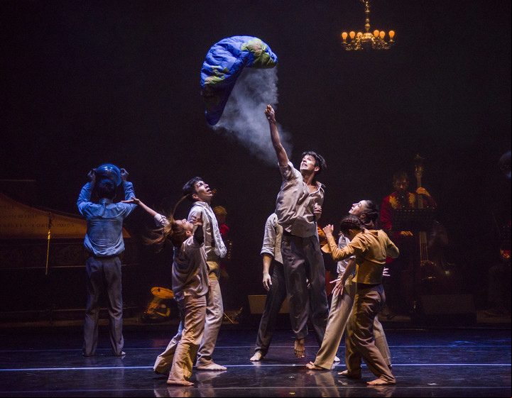 Folia, de Mourad Merzouki por el Ballet Contemporáneo del San Martín. Foto: Carlos Furman, gentileza.