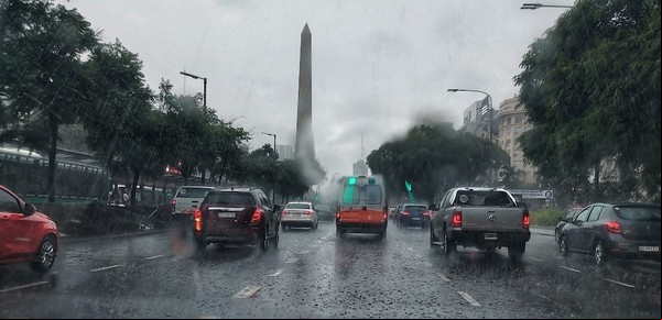 Rige un alerta naranja por tormentas para la Ciudad de Buenos Aires y parte de la Provincia