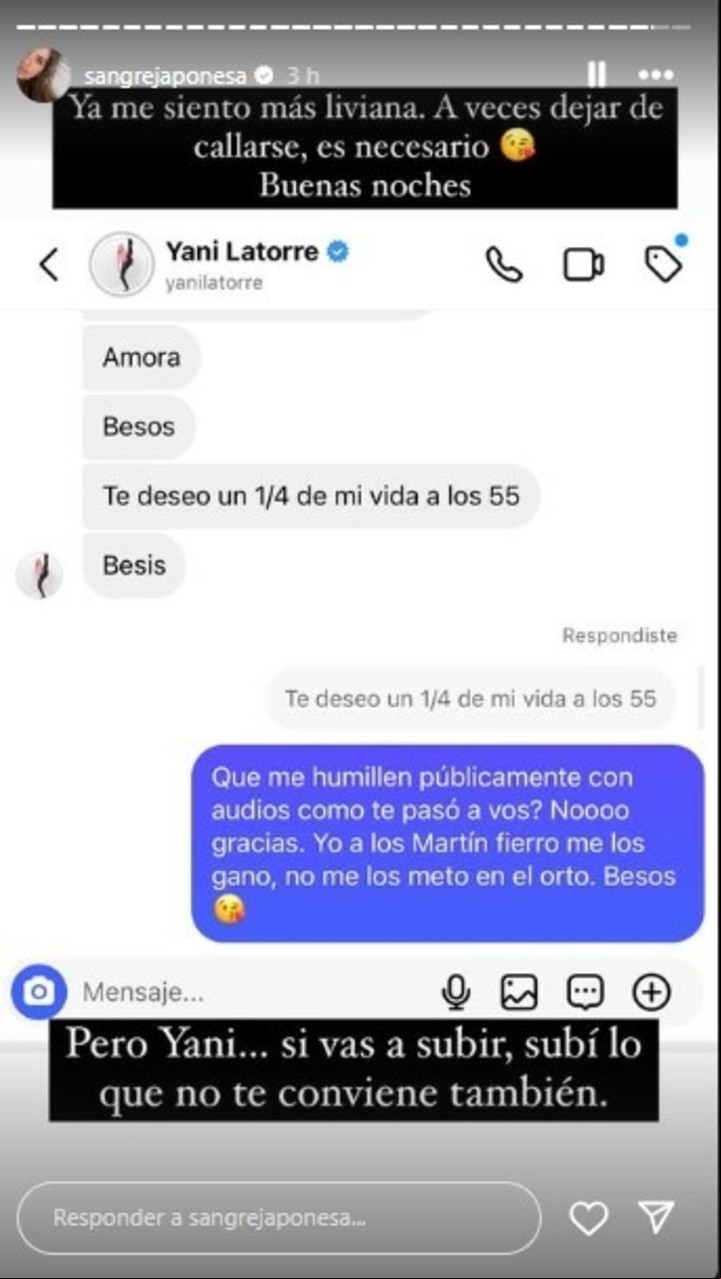 Así fue la fuerte discusión de Yanina Latorre y la China Suárez.
