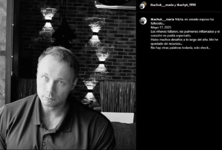 En las redes sociales, la familia confirmó la muerte del culturista ruso.