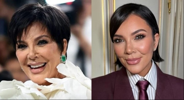 Kris Jenner en 2024 vs. 2025, a sus 69 años. Foto: Instagram vía @krisjenner