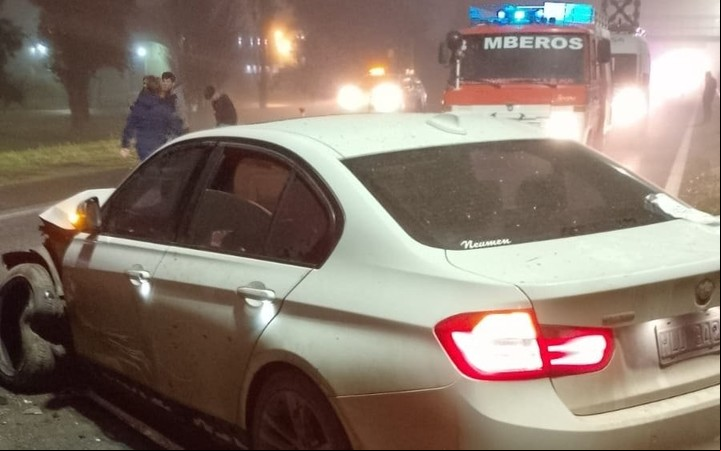 Ariel Pirollo conducía un Volkswagen Gol blanco cuando lo chocó el supermercadista chino que maneja de contramano. Foto: El Dia.