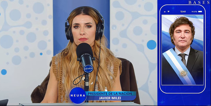 Milei cruzó a Darín por la frase del actor sobre el precio de las empanadas.