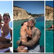 Besos, mar y mimos: el álbum de fotos íntimo del paseo en yate de La China Suárez y Mauro Icardi por el Mediterráneo