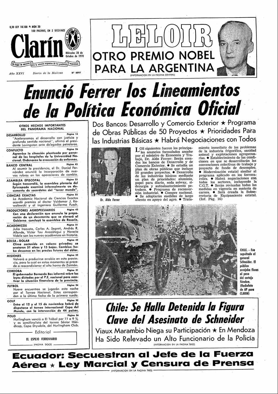 imagen FEDERICO_LELOIR_PREMIO_NOBEL_1970